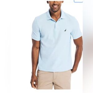 Nautica Men's Sky Blue Polo Shirt * Sz XL * NWT
